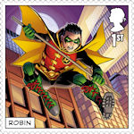 DC Collection 1st Stamp (2021) Robin
