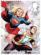 DC Collection 1st Stamp (2021) Supergirl and Shazam!