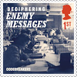 Unsung Heroes: Women of World War II 1st Stamp (2022) Deciphering Enemy Messages