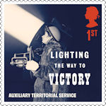 Unsung Heroes: Women of World War II 1st Stamp (2022) Lighting The Way To Victory