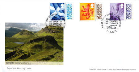 2022 Definitive First Day Cover from Collect GB Stamps
