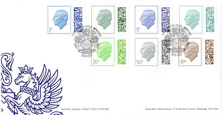 2023 Definitive First Day Cover from Collect GB Stamps