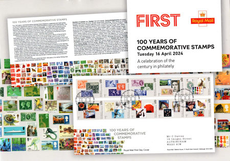 100 Years of Commemorative Stamps (2024)