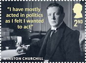 Sir Winston Churchill 2nd Stamp (2024) Churchill, 1899