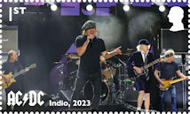 AC/DC 2nd Stamp (2025) AC/DC performing during the Power Trip music festival, Indio, California, USA, 2023