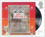 AC/DC 1st Stamp (2025) High Voltage