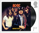 AC/DC 1st Stamp (2025) Highway to Hell