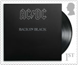 AC/DC 1st Stamp (2025) Back in Black