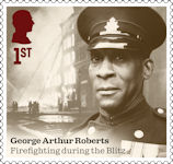 Valour and Victory: Stories of the Second World War 1st Stamp (2025) George Arthur Roberts