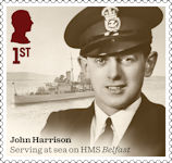 Valour and Victory: Stories of the Second World War 1st Stamp (2025) John Harrison
