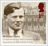 Valour and Victory: Stories of the Second World War 1st Stamp (2025) William Tutte