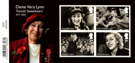Miniature Sheet from Collect GB Stamps