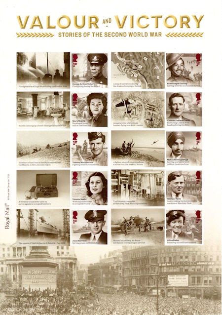 Smiler/Generic Sheet from Collect GB Stamps
