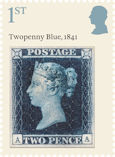 The Stamps of Queen Victoria 1st Stamp (2025) Twopenny Blue (1841)