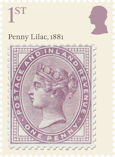The Stamps of Queen Victoria 1st Stamp (2025) Penny Lilac (1881)