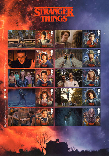 Smiler/Generic Sheet from Collect GB Stamps