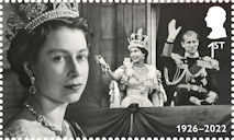 Centenary of the Birth of Queen Elizabeth II 1st Stamp (2026) 1950s