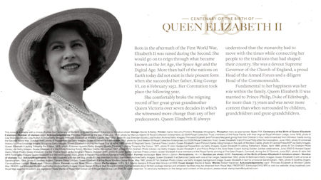 Centenary of the Birth of Queen Elizabeth II 2026