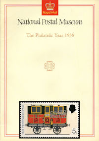 National Postal Museum Philatelic Year 1988