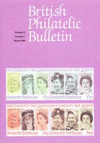 British Philatelic Bulletin Volume 23 Issue 7