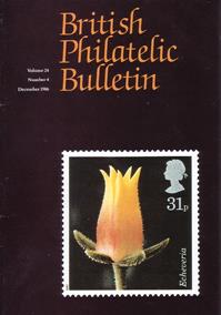 British Philatelic Bulletin Volume 24 Issue 4