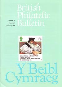 British Philatelic Bulletin Volume 25 Issue 6