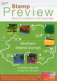 Royal Mail Preview 112 - Northern ireland stamps