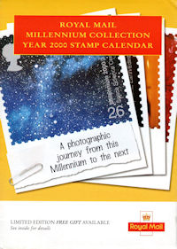 Royal Mail Millennium Collection Year 2000 Stamp Calendar