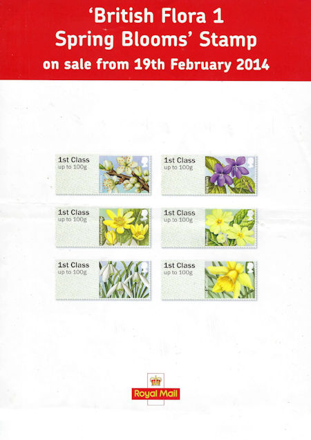 Royal Mail A4 Posters from Collect GB Stamps