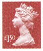 Definitives £1.50 Stamp (2009) £1.50 Terracotta