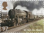 Classic Locomotives of England 97p Stamp (2011) BR WD No. 90662