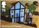 Royal Shakespeare Company 76p Stamp (2011) The Courtyard