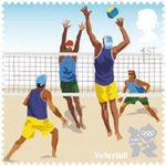 Olympic & Paralympic Games 1st Stamp (2011) Volleyball