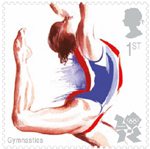 Olympic & Paralympic Games 1st Stamp (2011) Gymnastics