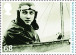 Centenary of Aerial Post 68p Stamp (2011) Hamel ready to leave Hendon
