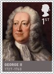 The House of Hanover 1st Stamp (2011) George II (1727 - 1760)