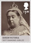 The House of Hanover £1.00 Stamp (2011) Queen Victoria 1897 Diamond Jubilee