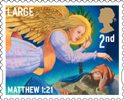 Christmas 2011 2nd Large Stamp (2011) Joseph visited by the Angel