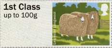Post & Go - British Farm Animals I - Sheep 1st Stamp (2012) Leicester Longwool