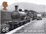 Classic Locomotives of Scotland 68p Stamp (2012) BR D40 No. 62276