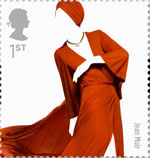 Great British Fashion 1st Stamp (2012) Jean Muir