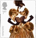 Great British Fashion 1st Stamp (2012) Zandra Rhodes