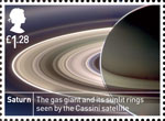 Space Science £1.28 Stamp (2012) Saturn