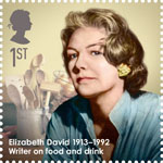 Great Britons 1st Stamp (2013) Elizabeth David (1913-1992)
