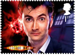 Doctor Who 1st Stamp (2013) David Tennant