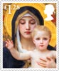 Christmas 2013 £1.28 Stamp (2013) La Vierge au Lys