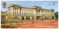 Buckingham Palace 1st Stamp (2014) Buckingham Palace 2014