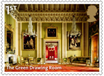 Buckingham Palace 1st Stamp (2014) The Green Drawing Room