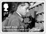 Great British Film 1st Stamp (2014) Night Mail (1936)