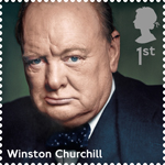 Prime Ministers 1st Stamp (2014) Winston Churchill